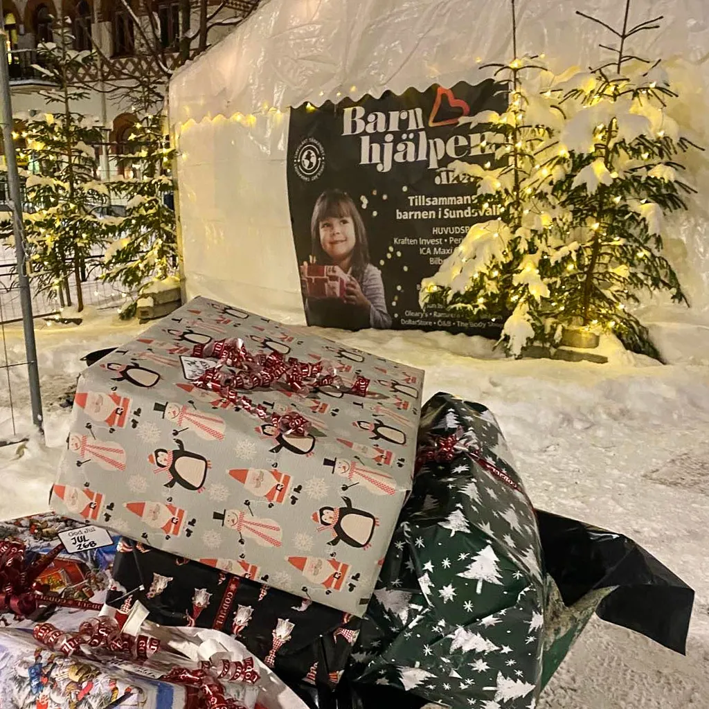 Första julaktiviteten i hamn